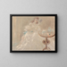 Morning Painting - Louis Icart — framed artwork on a wall