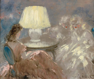 Louis Icart - Sous la lampe.webp