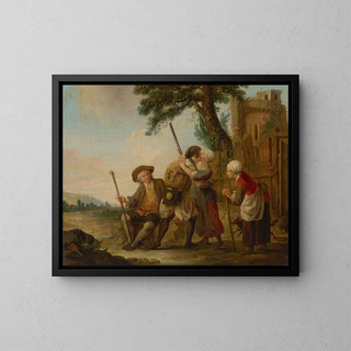 Louis Joseph Watteau - The Soldiers Farewell.webp