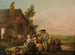 El vendedor ambulante - Louis Joseph Watteau — vista de la obra