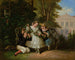 Tarde en el jardín - Louis Lang — vista de la obra