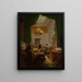 Students in art - Louis Lang — framed artwork on a wall