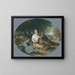 The Artisan's Basket - Louis Lang — framed artwork on a wall