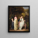 Conversation dans un parc - Louis Léopold Boilly — framed artwork on a wall