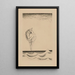 Chantre - Louis Marcoussis — cuadro enmarcado en la pared