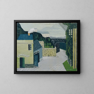 Louis Marcoussis - City with viaduct.webp
