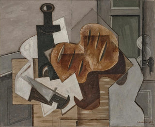 Louis Marcoussis - Couteau bouteille et pain breton.webp