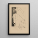 La Sinagoga - Louis Marcoussis — cuadro enmarcado en la pared