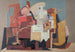 El lector - Louis Marcoussis — vista de la obra