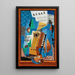 Lulli - Louis Marcoussis — cuadro enmarcado en la pared