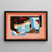 Still Life The Big Bear - Louis Marcoussis — framed artwork on a wall