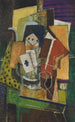 Naturaleza muerta As de Trébol - Louis Marcoussis — vista de la obra