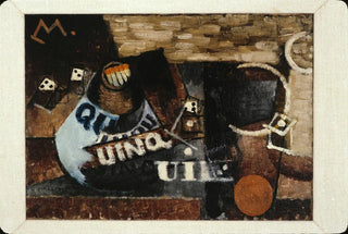 Louis Marcoussis - Still Life with Matches Le Pyrogne Quinquina.webp