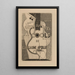 Título - Louis Marcoussis — cuadro enmarcado en la pared