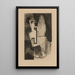 Vendémiaire - Louis Marcoussis — cuadro enmarcado en la pared
