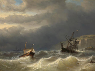 Louis Meijer - Storm in the Strait of Dover.webp
