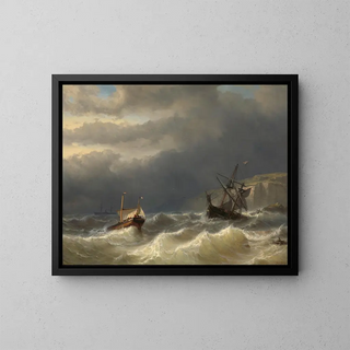 Louis Meijer - Storm in the Strait of Dover.webp