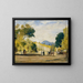 Taxis à louer - Louis Michel Eilshemius — framed artwork on a wall