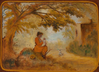 Louis Michel Eilshemius - Mother and Children.webp