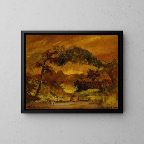 Ramas sobresalientes - Louis Michel Eilshemius — cuadro enmarcado en la pared