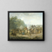 Bivouac cosaque 1813 - Louis Moritz — framed artwork on a wall
