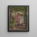 The Three Boys Tom - Louis Prang — framed artwork on a wall