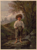 Niño descalzo de Whittiers - Louis Prang — vista de la obra