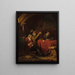 A joyful company interior - Louis Somers — framed artwork on a wall