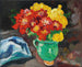 de jarra verde, nenúfares amarillos y rojos - Louis Valtat — vista de la obra