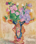 Gran ramo de flores en jarrón de porcelana - Louis Valtat — vista de la obra