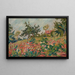 La Casa en el jardín florido - Louis Valtat — cuadro enmarcado en la pared