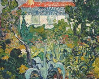 Louis Valtat - Le jardin de la maison au toit rouge.webp