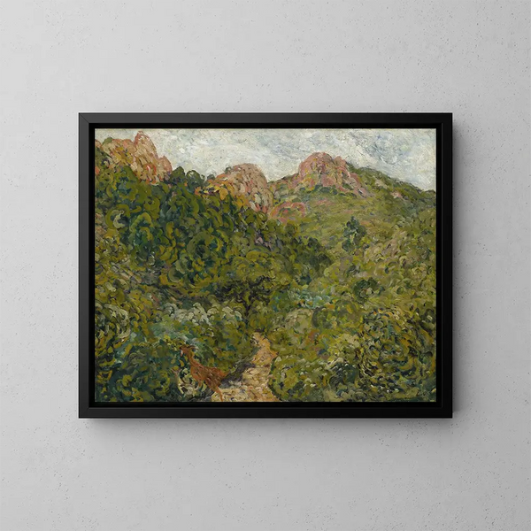 Paisaje del Midi - Louis Valtat — cuadro enmarcado en la pared