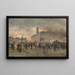 Emigrants Belges - Louis Van Engelen — framed artwork on a wall