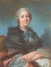 A Retrato presunto de Angélique Sophie De Hautefort - Louis Vigée — vista de la obra