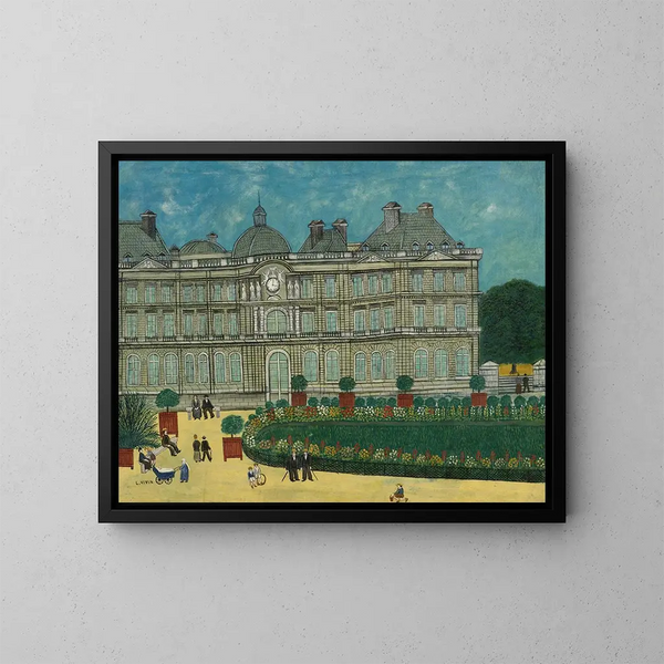 Le Luxembourg - Louis Vivin — cuadro enmarcado en la pared