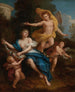 Zéphyr coronando la flora - Louis de Boullogne el Joven — vista de la obra