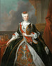 retrato de Marie-Josèphe d'Autriche - Louis de Silvestre — vista de la obra