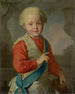 Retrato de un príncipe - Louis de Silvestre — vista de la obra