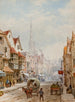 High Street Salisbury - Louise Rayner — vista de la obra