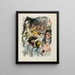 En la corte de Dresde - Lovis Corinth — cuadro enmarcado en la pared