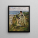 sobre la playa del mar Báltico - Lovis Corinth — cuadro enmarcado en la pared
