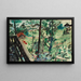 View of a Balcony in the Direction of the Walchensee - Lovis Corinth — framed artwork on a wall