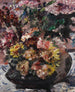 Flowers in a Bronze Bucket - Lovis Corinth — artwork view