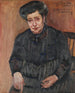 Portrait of the artist's mother-in-law - Lovis Corinth — artwork view