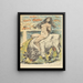 The Chariot of Venus - Lovis Corinth — framed artwork on a wall