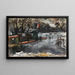 Patinoire dans le Tiergarten de Berlin - Lovis Corinth — cuadro enmarcado en la pared