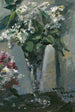 Lilac painting in a footed glass - Lovis Corinth — artwork view