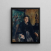 Mme Marie Moll - Lovis Corinth — framed artwork on a wall