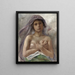 Innocence - Lovis Corinth — framed artwork on a wall